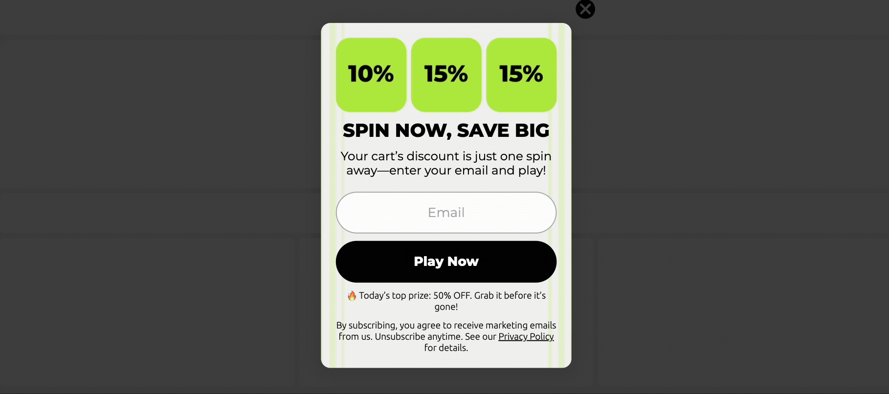 Приклад віджета “Ігровий автомат” Приклад віджета “Ігровий автомат”