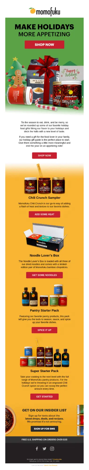 Гід ідей для подарунків у листі Гід ідей для подарунків у листі