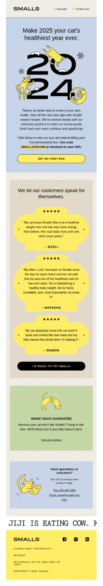 Лист із відгуками Лист із відгуками