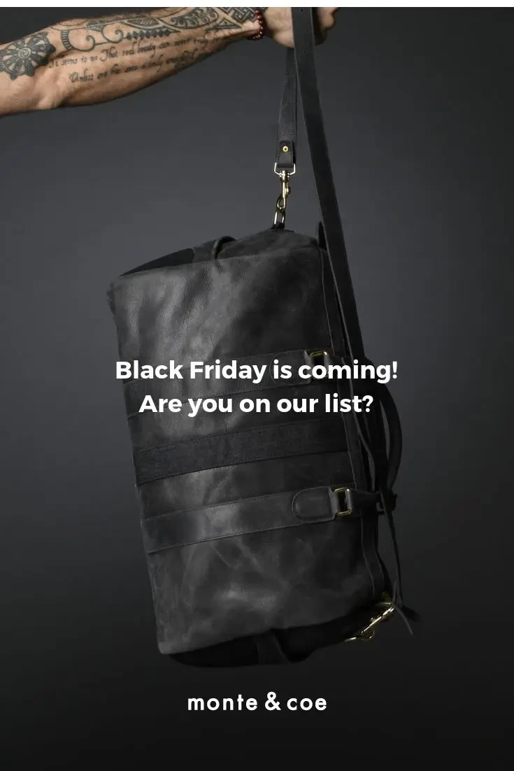 Лист з анонсом чорноп’ятничного розпродажу