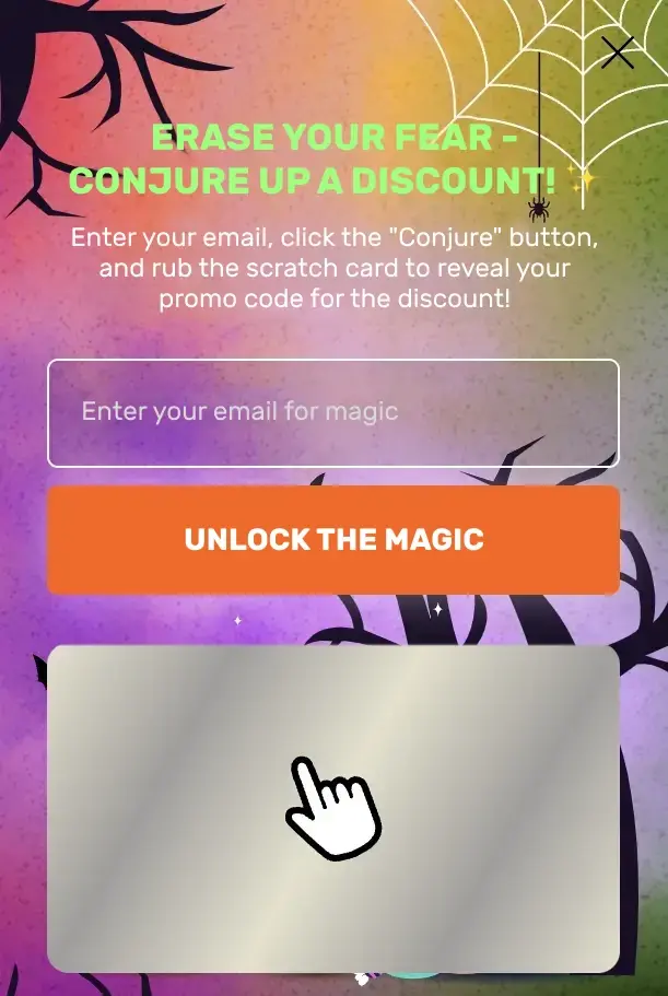 Виджет со скретч-картой от VARUS.UA