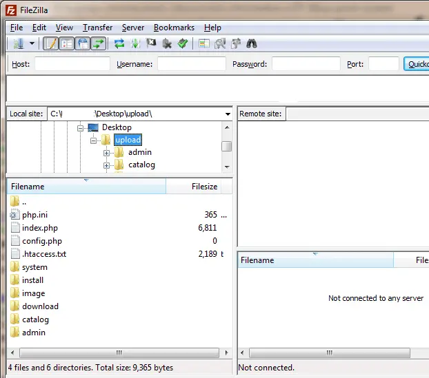 Папка “upload” в WinRAR