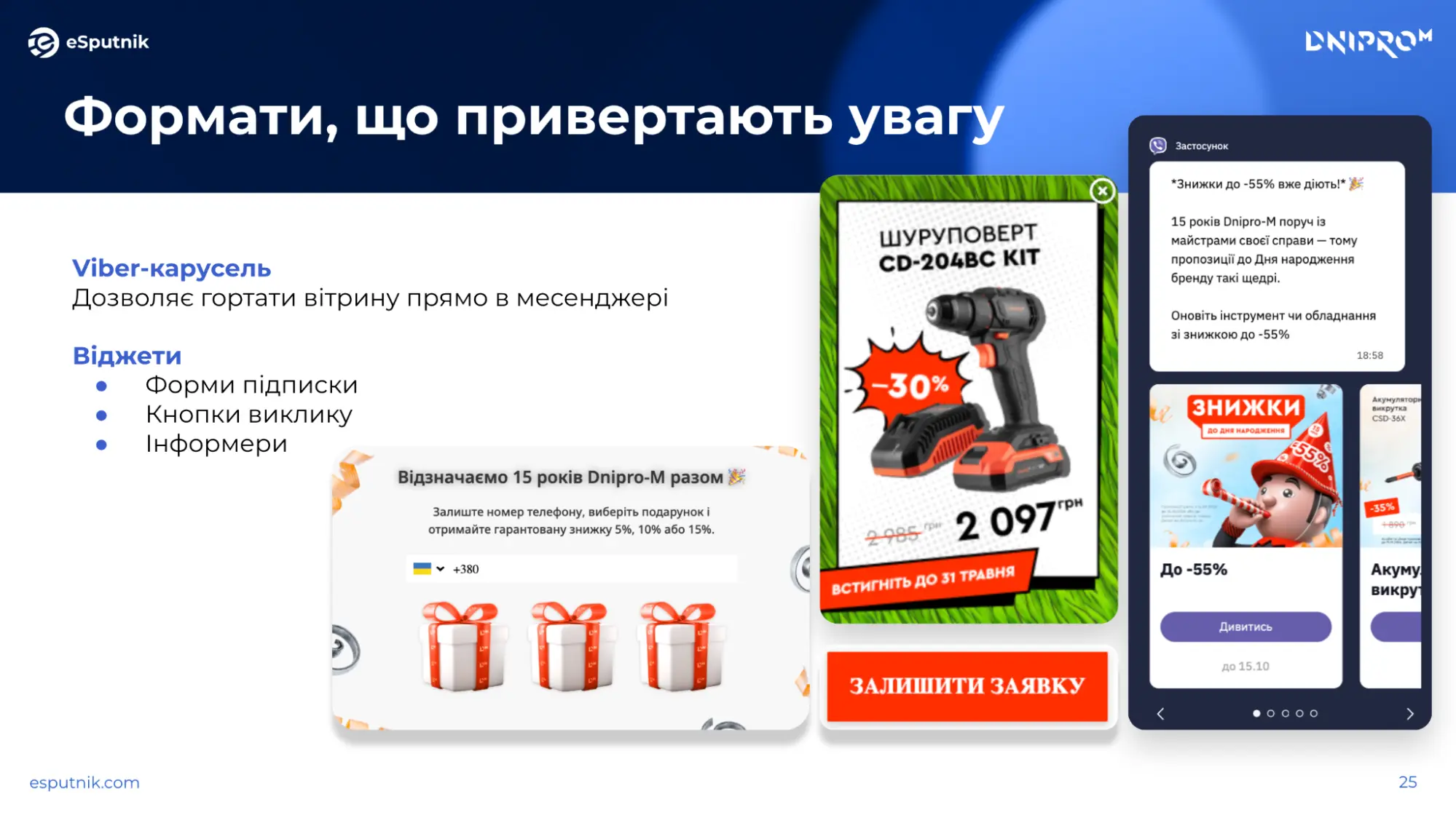 Формати, що привертають увагу