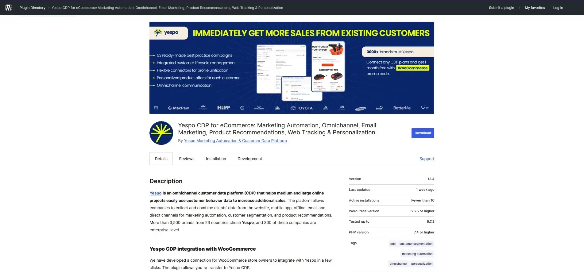 Плагін для інтеграції CDP та WooCommerce на сайті WordPress