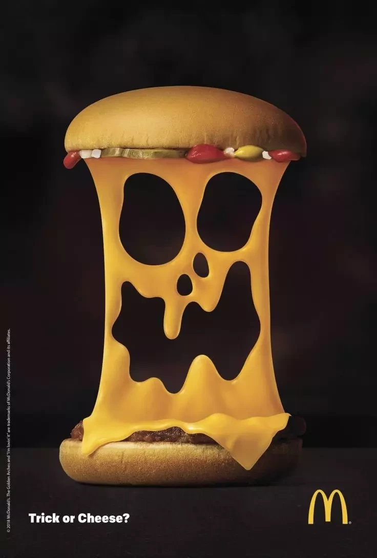 Монструозные баннеры от McDonald’s к Хэллоуину