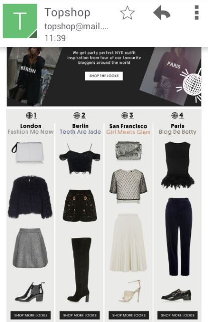 изображения в  блоках