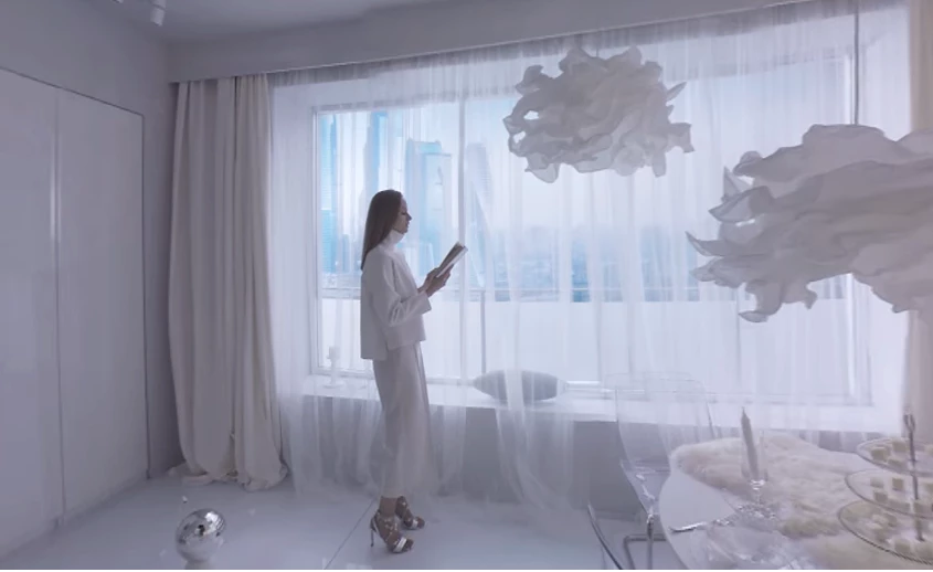 Дизайн IKEA в стиле "Снежная королева"